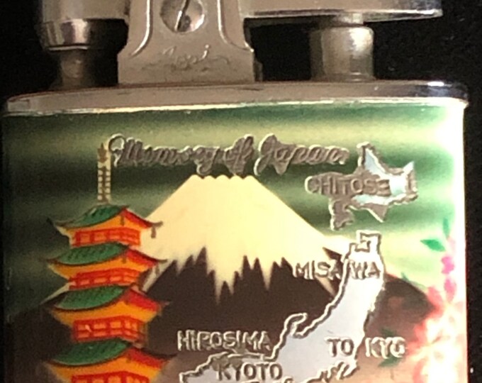 Vintage WW2 Memory of Japan Lighter not Working Etsy