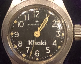 Vintage Original Hamilton Khaki Woman’s Watch (No batteries required)