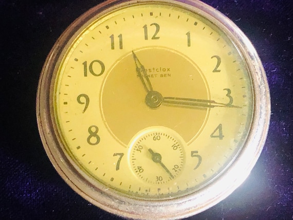 Vintage Original Westclox Big Ben Pocket Watch - image 7