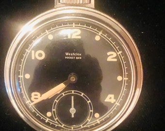 Vintage Original Westclox Pocket Ben Watch in Mint Condition