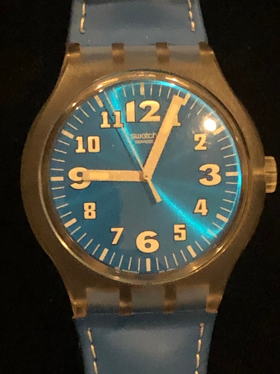 Vintage Original 2001 Luminous Swatch Watch in Ex… - image 5