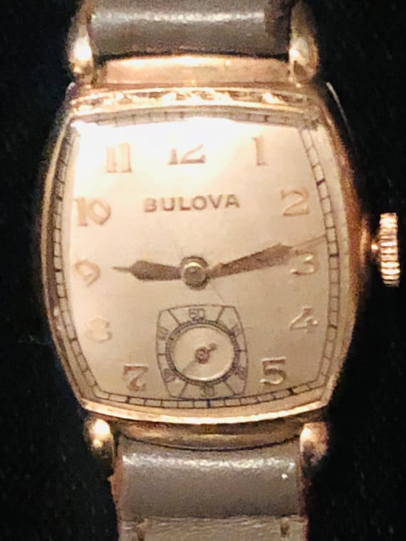 Art Deco Style Womans Bulova Watch (No batteries)