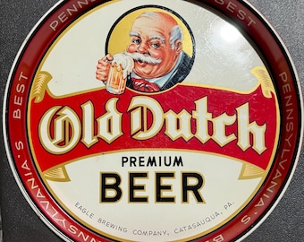 Vintage originsl 12 inch Old  Dutch beer tray in excellent condition (Catasauqua,PA)