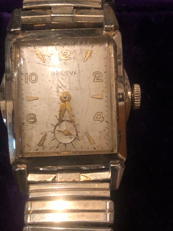 Vintage  Original Bulova Unisex Mechanical Watch