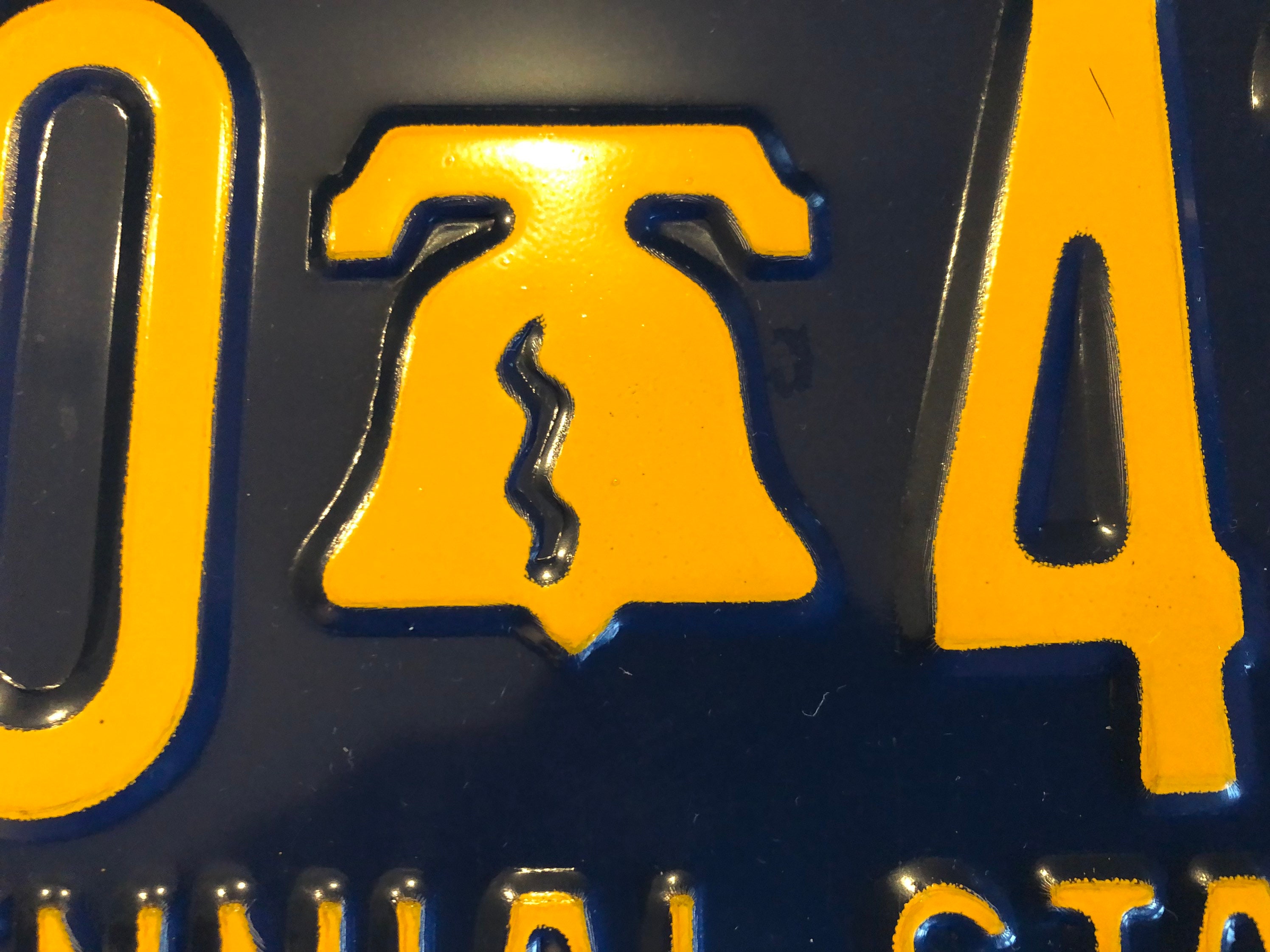 Vieux Permis De Pêche Pennsylvanie 1976 - Bicentennial Liberty Bell, Keystone State