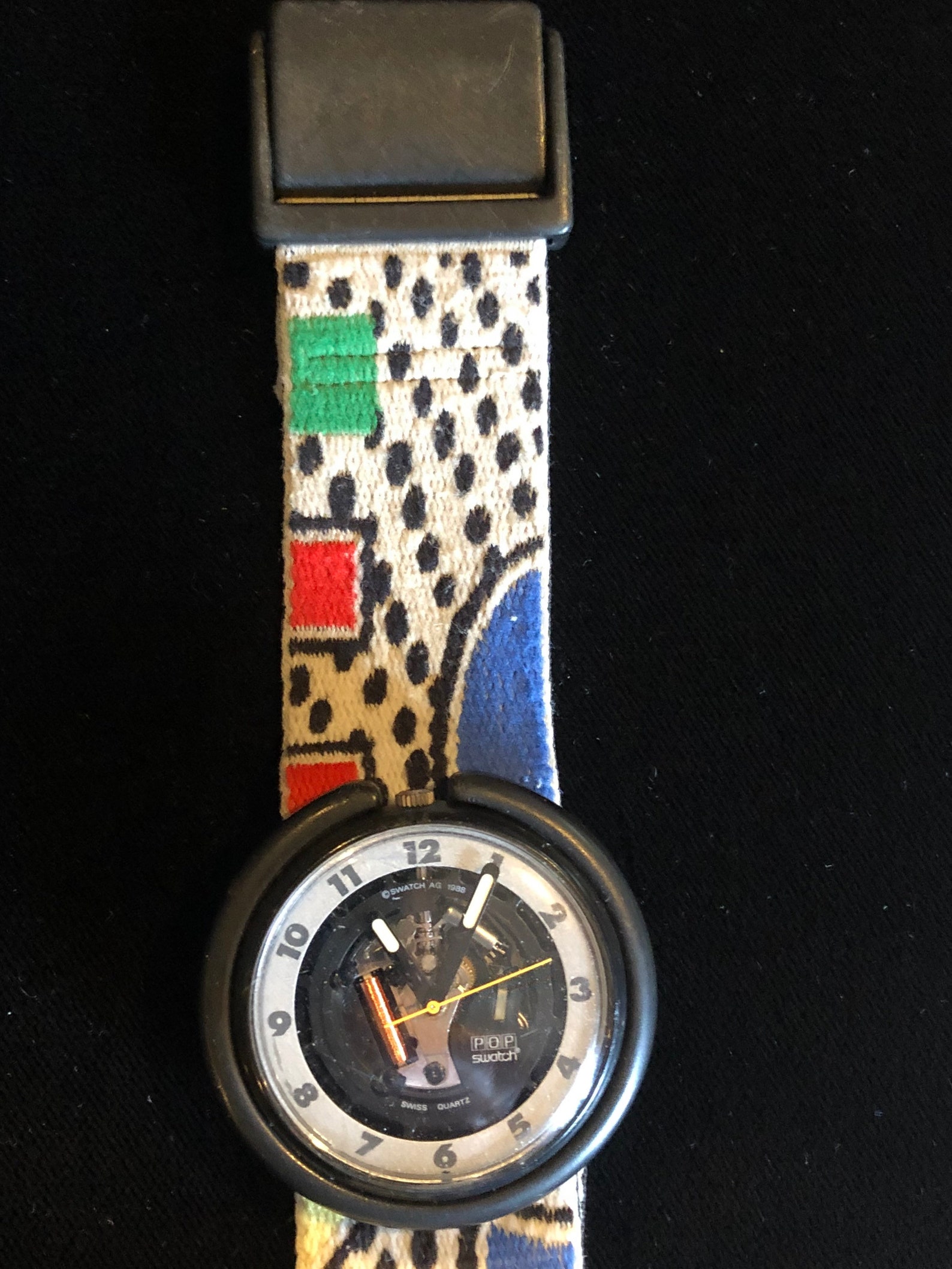 Vintage Swatch Unisex Pop Watch 1988 in Good Condition Takes Etsy