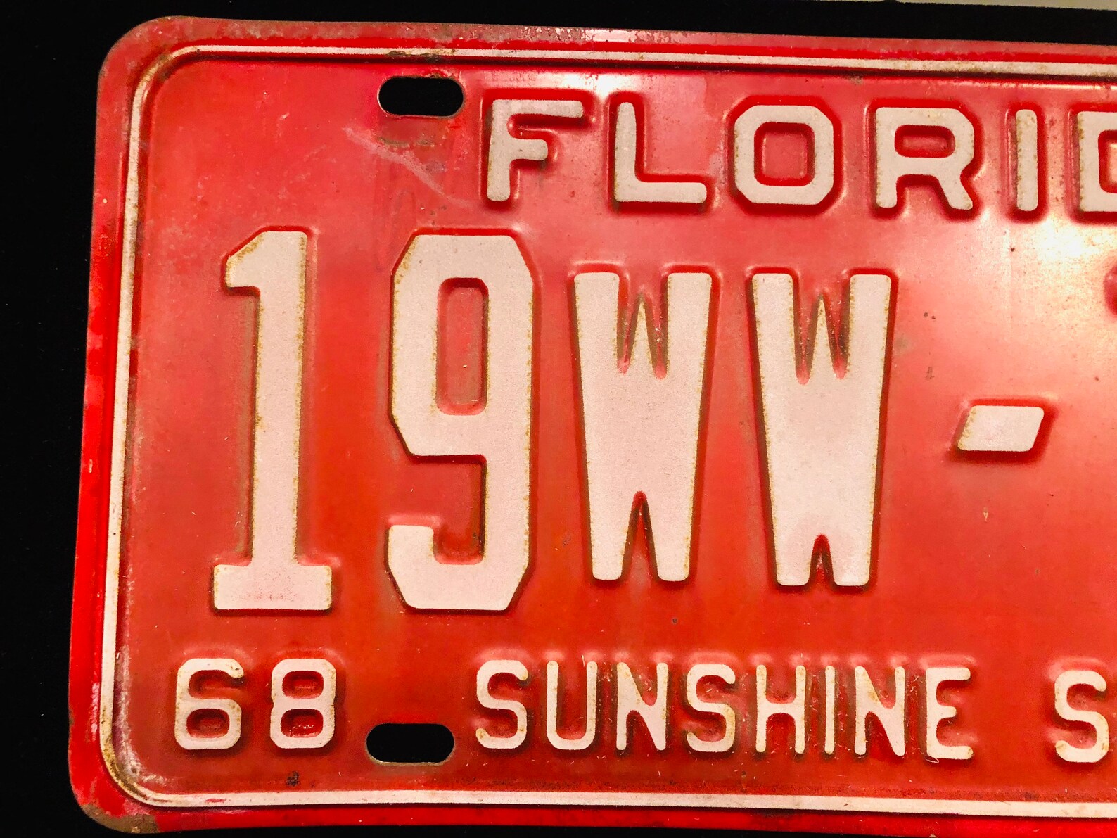 Vintage Original 1960s Florida License Plate sunshine State in Great Condition Etsy