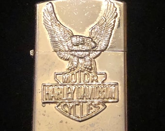 Vintage Harley Davidson Lighter Not Working (Unbranded) in Good Condition