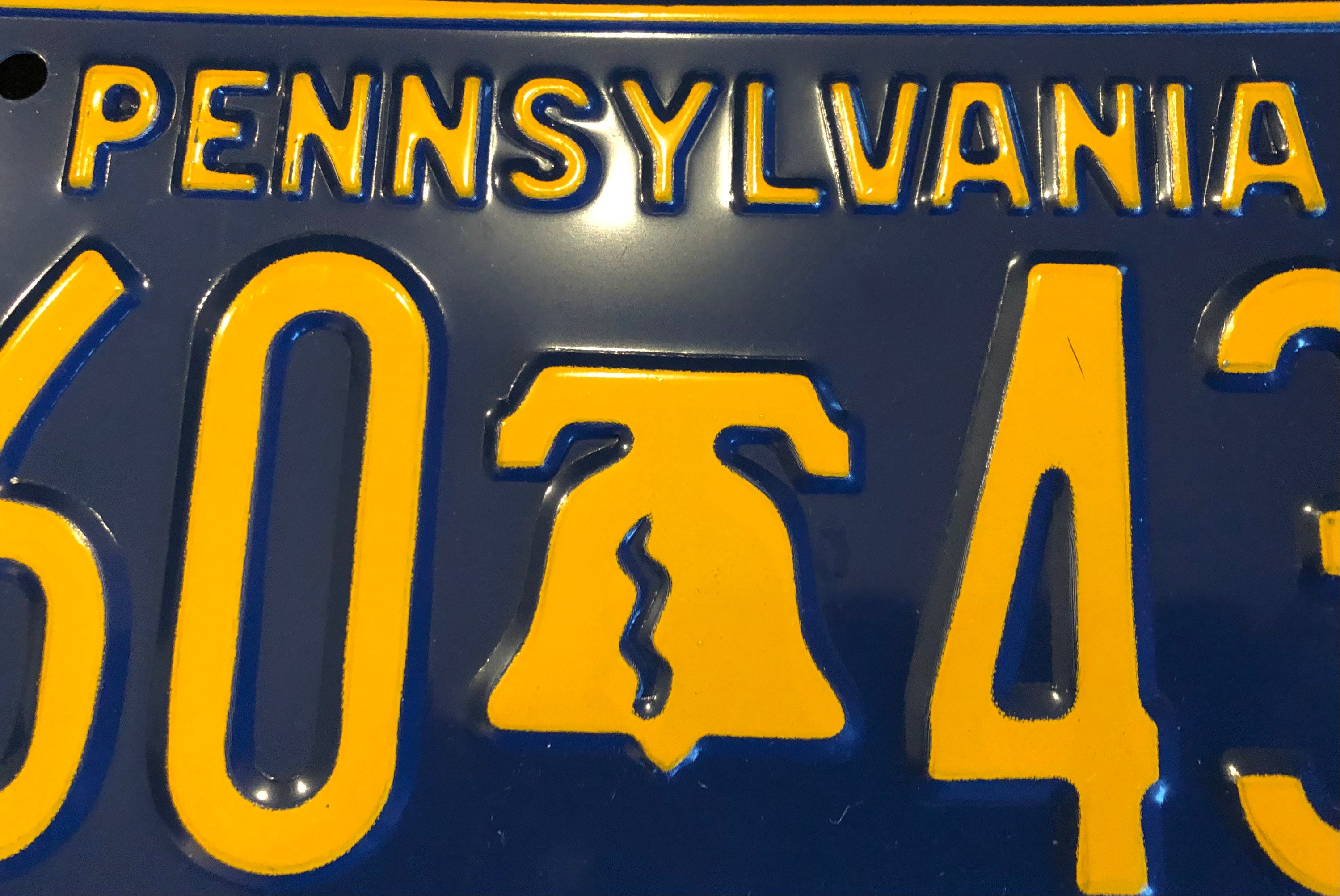 Vieux Permis De Pêche Pennsylvanie 1976 - Bicentennial Liberty Bell, Keystone State