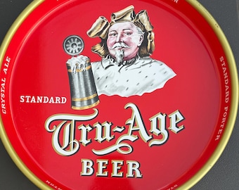 Vibtage original 13 inch Tru-Age Beer Tray in Mint condition (Scranton, PA)