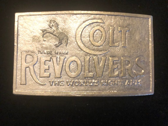 Vintage Original Brass Colt Belt Buckle (Unisex) in … - Gem