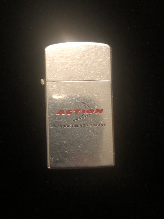 Vintage 1963 Zippo Action Manufacturing Company Lighter not - Etsy