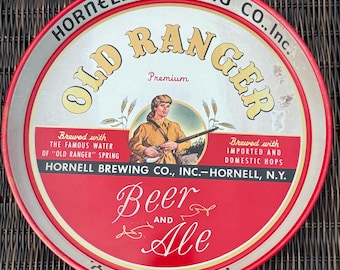 Vintage 12  inch Old Ranger Beer Resy in Excellent condition (Hornell, NY)