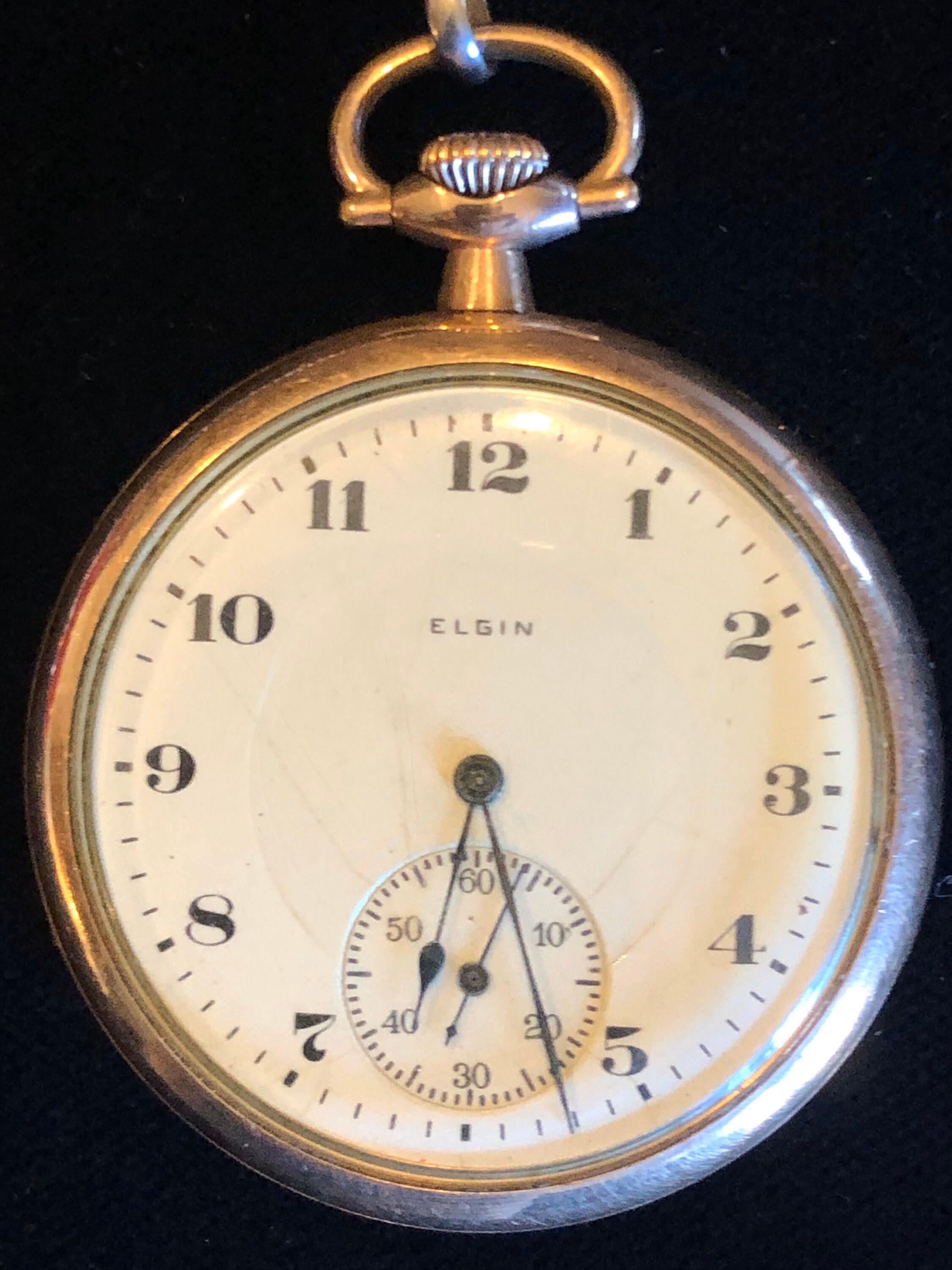 Vintage Running Elgin Gold Filled Stop Watch With Second Hand. - Etsy