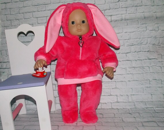 pink rabbit baby clothes