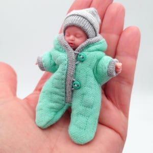 My mini baby zuru-kleding voor pop van 2,5 inch: 1:6 N0 pop zonder bed