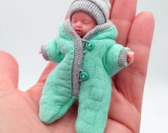 my mini baby zuru clothes for 2.5 inch 1:6 scale doll N0 doll No bed