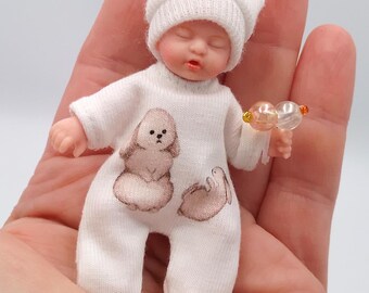 my mini baby zuru clothes for 2.5 inch 1:6 scale doll N0 doll No bed