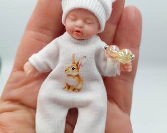 my mini baby zuru clothes for 2.5 inch 1:6 scale doll N0 doll No bed