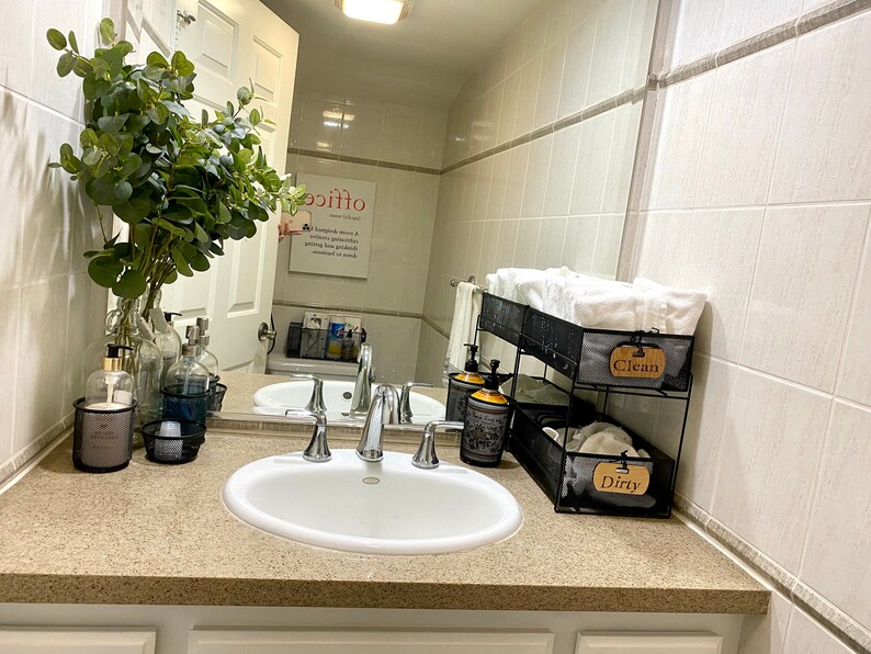 Dishwasher Sign With Suction Cup Dishes Dirty/ Clean Sign Etsy