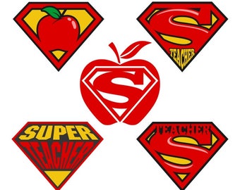 Download Super teacher svg | Etsy