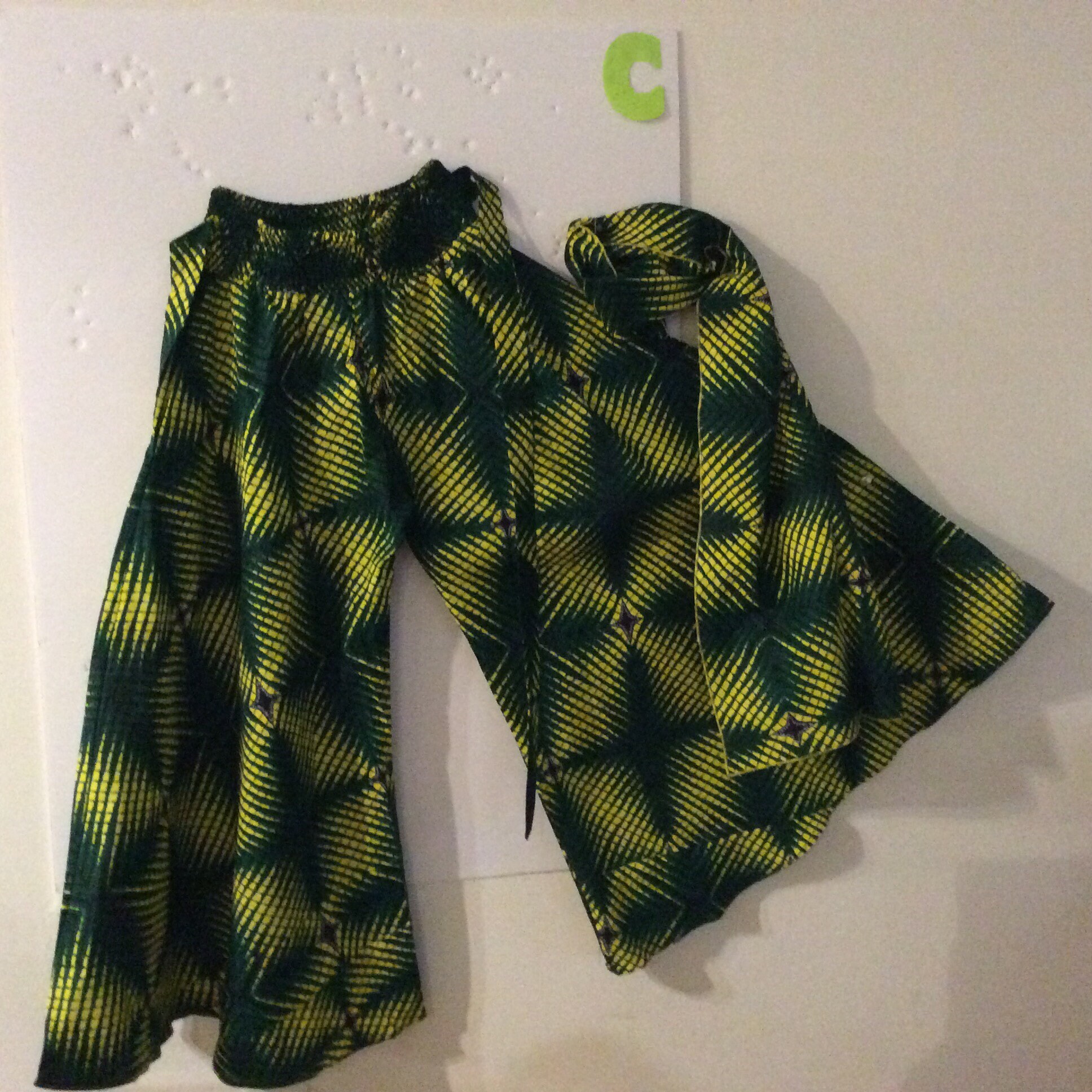 Ankara bell pants