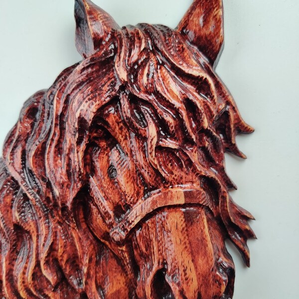 Horse Head Sculpture Etsy