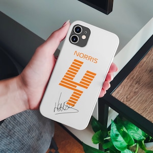 Lando Norris Phone Case, Motorsport Phone Case, Motorsport Case, Samsung Case, Apple Case
