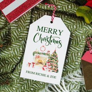 Custom Printed Christmas Gift Tags, Christmas Tags, Swing Tags, Christmas Gift Tags, Personalised Christmas Tags, Custom Christmas Gift Tags