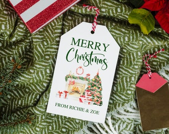 Custom Printed Christmas Gift Tags, Christmas Tags, Swing Tags, Christmas Gift Tags, Personalised Christmas Tags, Custom Christmas Gift Tags