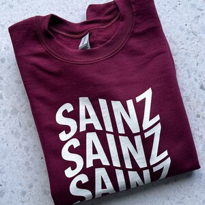 Carlos Sainz Sweatshirt: Racing Fan Apparel