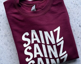 Carlos Sainz Sweatshirt: Racing Fan Apparel