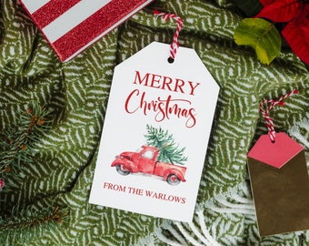 Custom Printed Christmas Gift Tags, Christmas Tags, Swing Tags, Christmas Gift Tags, Personalised Christmas Tags, Custom Christmas Gift Tags