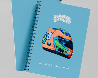 Daniel Ricciardo Helmet Notebook - McLaren Motorsport Notepad