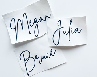 Calcomanía de vinilo personalizada: pegatinas DIY para cajas o bolsas de regalo