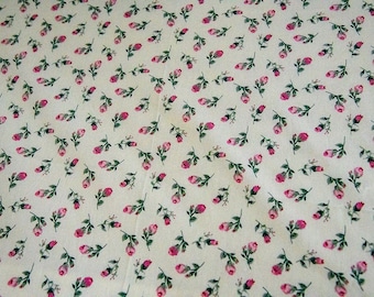 Fitted Cot Sheets (Delicate Rosebuds)