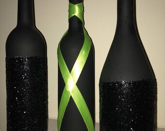 Sparkle and shine on wine bottles!