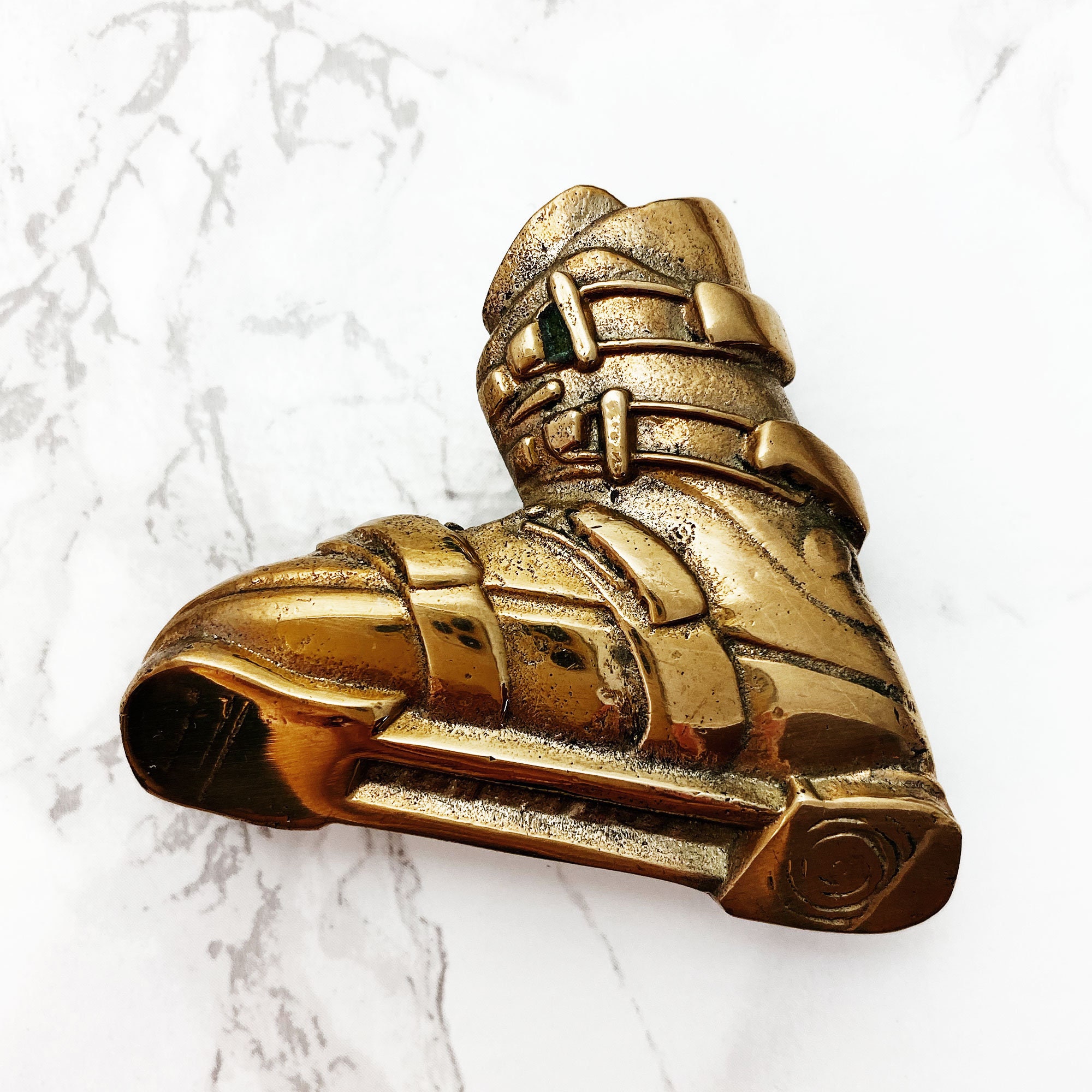 Brass Ski Buckle - Etsy