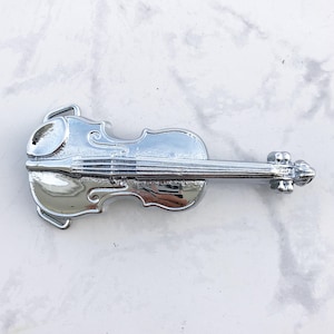 Vintage Men/'s Belt Buckle Banjo Solid Brass Chrome Plated 1978