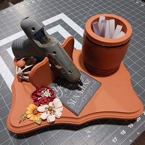 Kit \ 60W Hot Melt Glue Gun + 10pcs 11X190mm Glue Sticks for Tufting Rug /  Handcrafted / Ceramics / Fabrics / Paper / Plastic / Wood – Tufting Gun Club