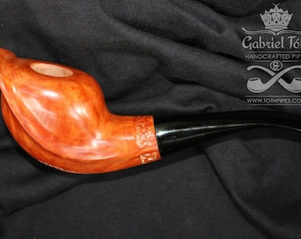 Stylish handcrafted tobacco smoking pipe no.: #1703