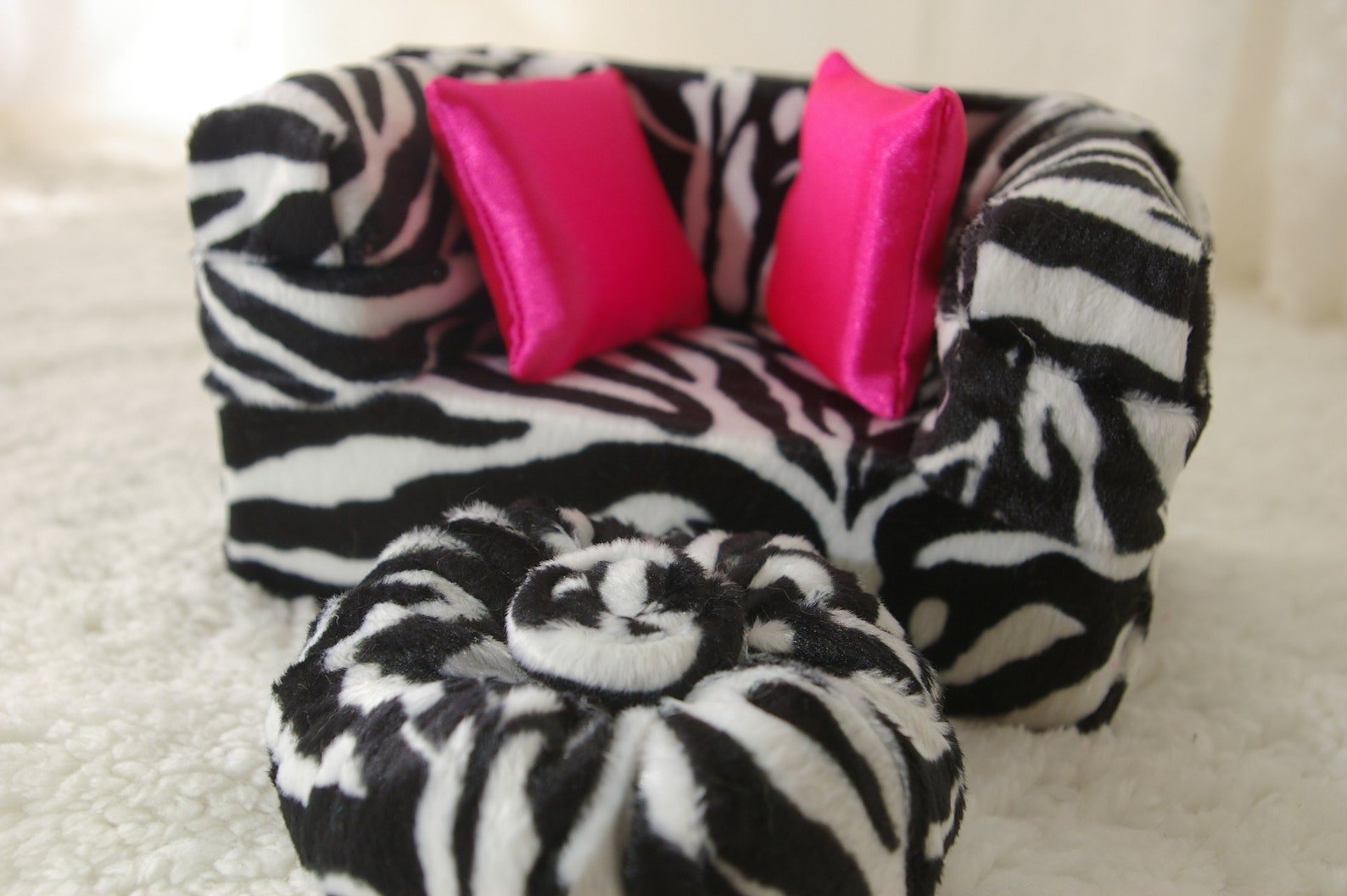 Deluxe Sofa Set Zebra Etsy