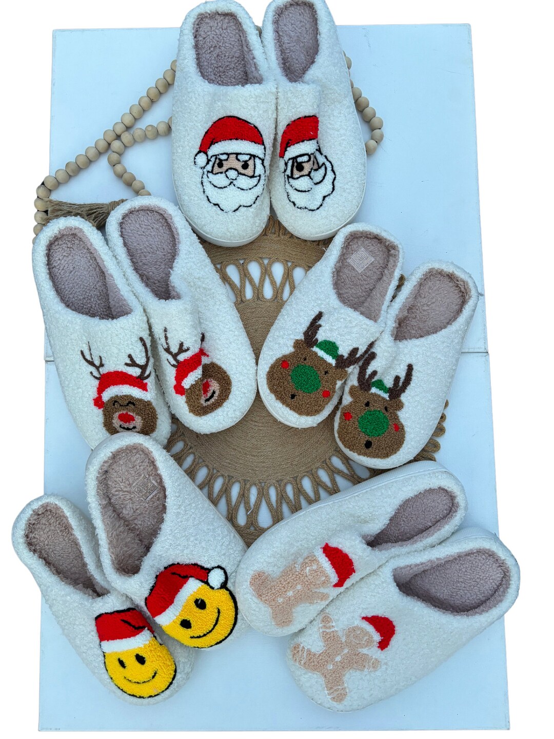 Comfy and Cozy Womens Christmas Slippers Christmas Gifts Etsy