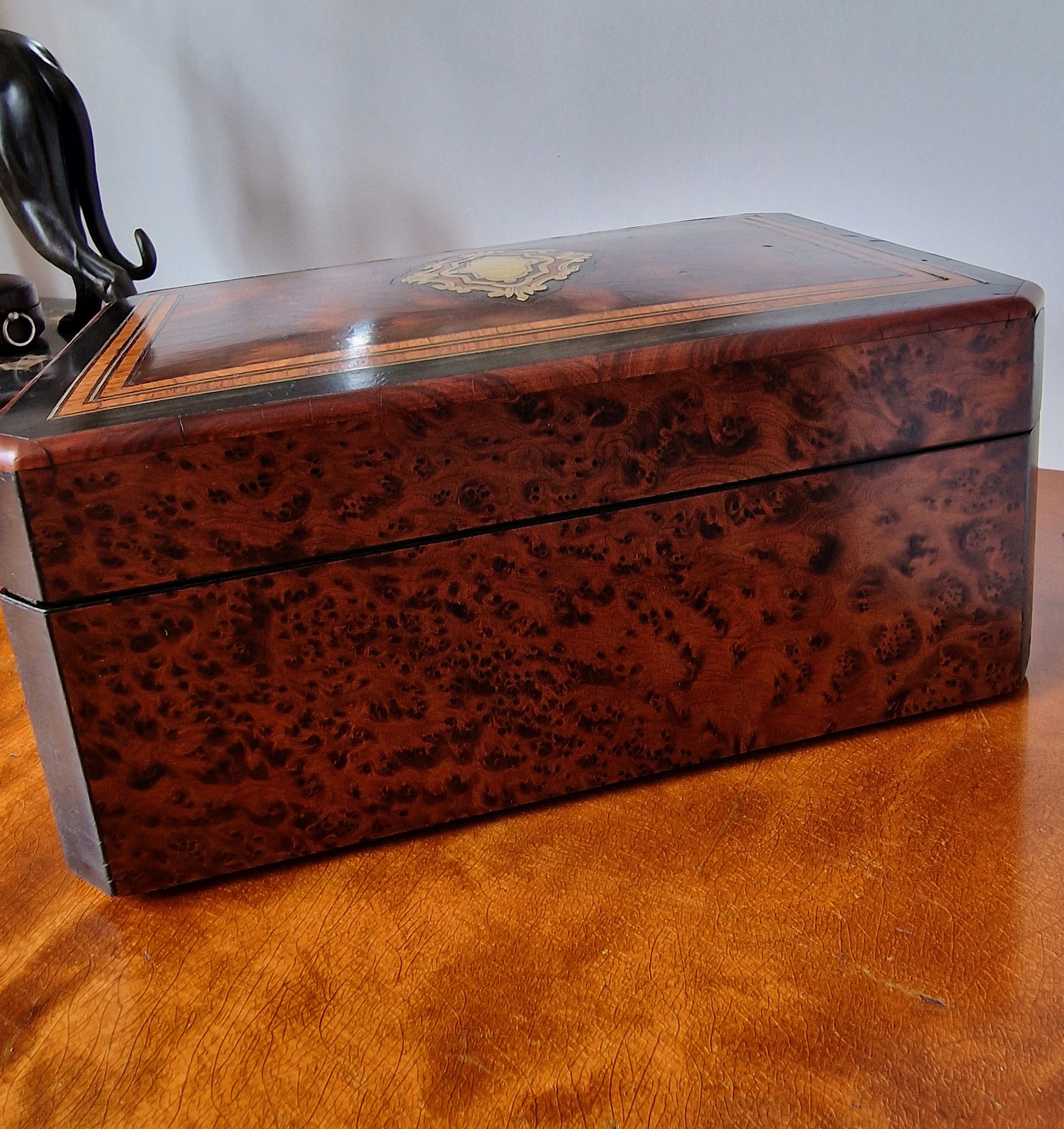 アンティーク フランス ナポレオン3世 宝石箱 – 寄木細工 - Etsy 日本