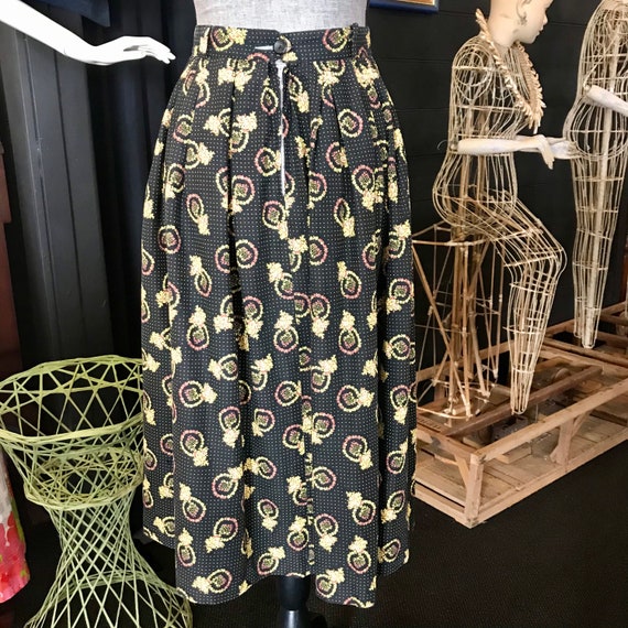 Vintage (1950’s) Cotton Skirt - Homemade - image 3