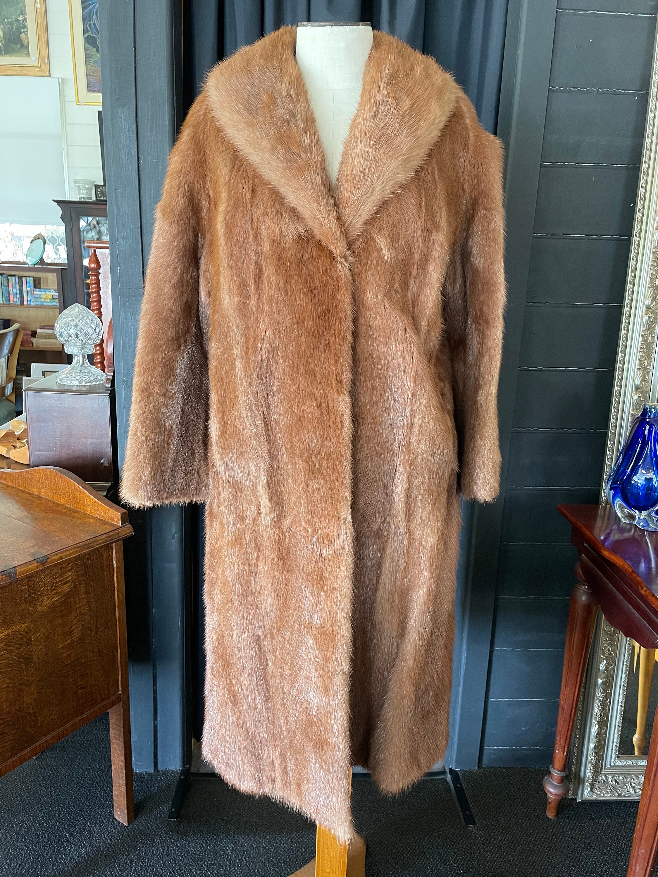 Luxury Vintage MINK Fur Coat, REAL FUR Mink Jacket, Autumn Haze Brown Mink  Fur Stroller, Dream Wedding Fur, Winter Bridal Coat, Honey Blonde Retro  Hollywood Glamour Fur, Gatsby Deco Party