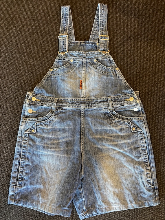 Jean short overalls deals