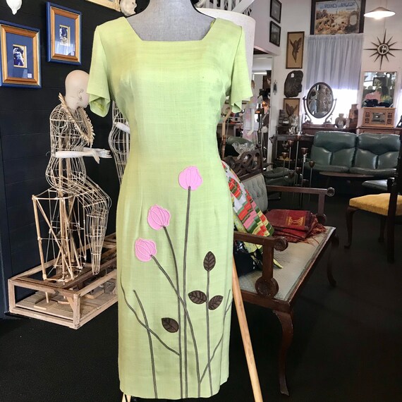Vintage (1960’s) Edith Flagg Linen dress.