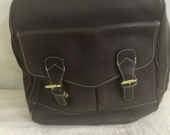 Sturdy Genuine Leather Backpack