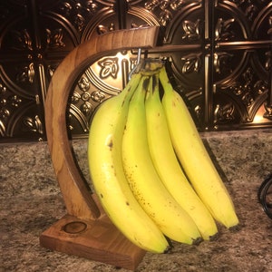 Custom Made Wooden Banana Tree Banana Holder - Etsy